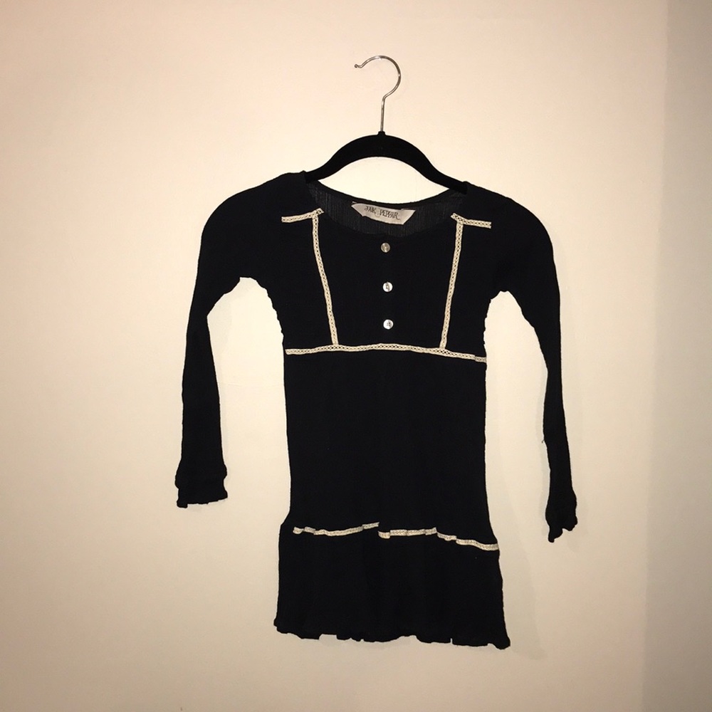 Jak and Pepper, Navy with cream detailing,